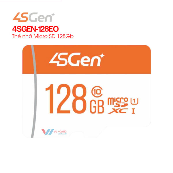 Thẻ Nhớ 128Gb 4SGEN-128EO Tốc Độ Cao, Giá Tốt