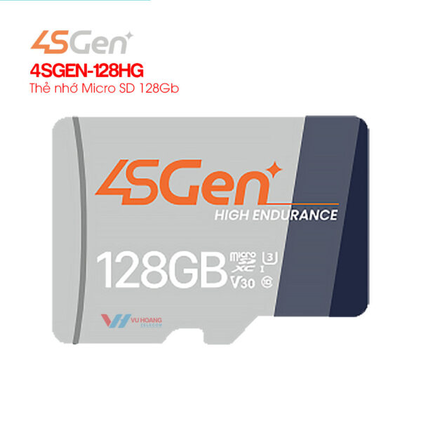 Thẻ Nhớ 128Gb 4SGEN-128HG Tốc Độ Cao, Giá Tốt