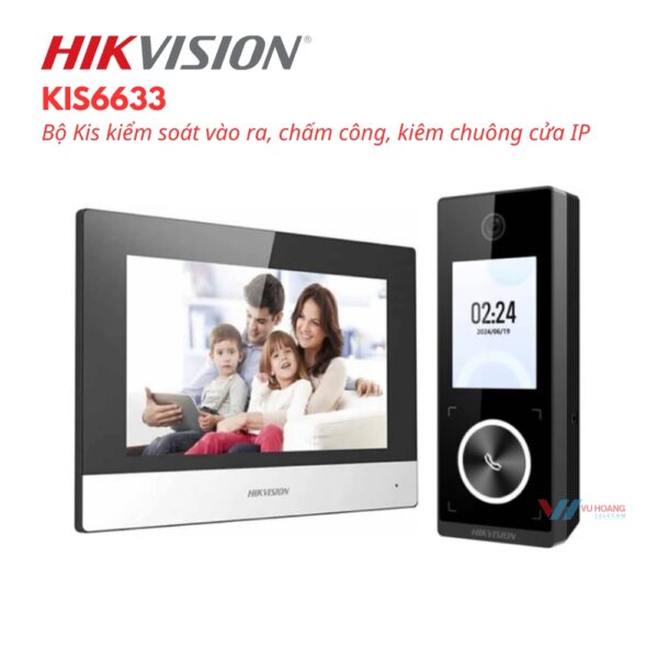 Bộ Chuông Cửa IP Hikvision KIS6633