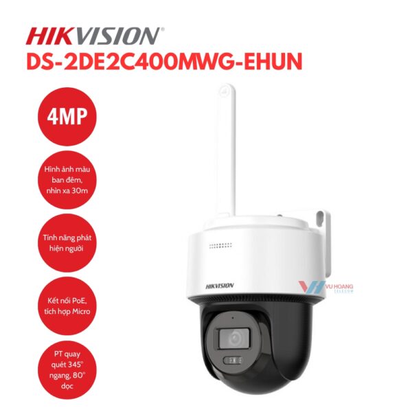 Camera PT Hikvision DS-2DE2C200MWG-EHUN
