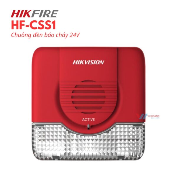 Chuông đèn báo cháy 24V Hikfire HF-CSS1
