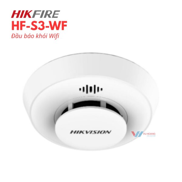 Đầu Báo Khói Wifi Hikfire HF-S3-WF - Dùng Pin, Lắp Liền Tay
