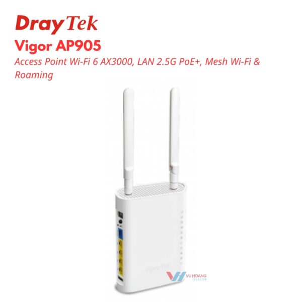 Bộ Phát Wifi Draytek Vigor AP905 Wi-Fi 6 AX3000 Giá Tốt
