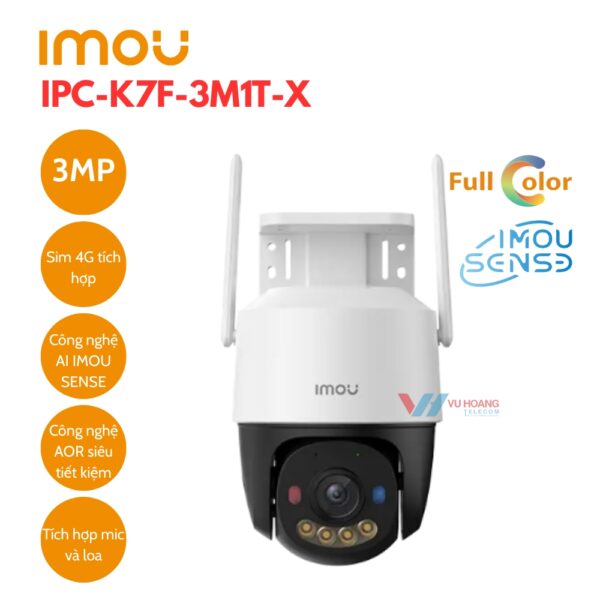 Camera IMOU IPC-K7F-3M1T-X 4G