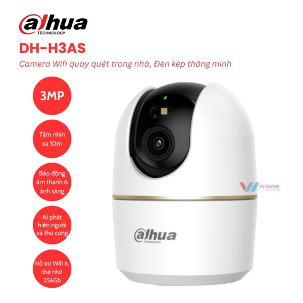 Camera WiFi Dahua DH-H3AS 3MP
