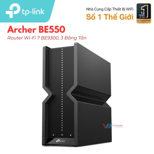 Router Wifi 7 BE9300, 3 Băng Tần TP-LINK Archer BE550