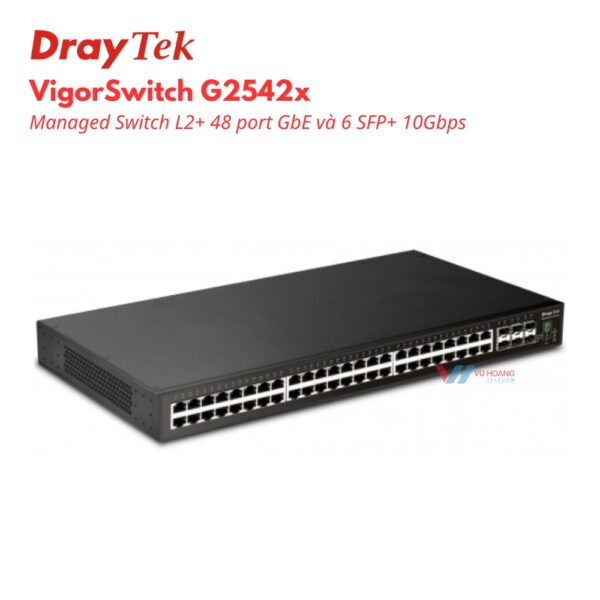 Switch Draytek VigorSwitch G2542x 48 Cổng Gigabit giá tốt