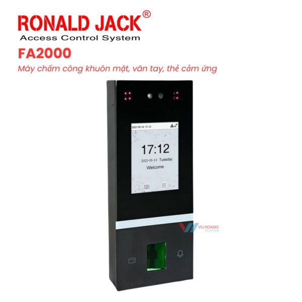 RONALD JACK FA2000 Kết Nối WiFi, Chấm Công Tiện Lợi