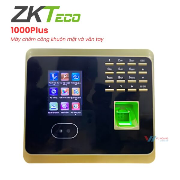 ZKTeco 1000Plus - Máy chấm công khuôn mặt, vân tay giá tốt
