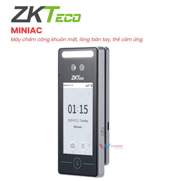 Chấm Công Kết Hợp Kiểm Soát Cửa ZKTeco MINIAC