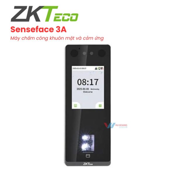Máy Chấm Công Khuôn Mặt ZKTeco SenseFace 3A - 1