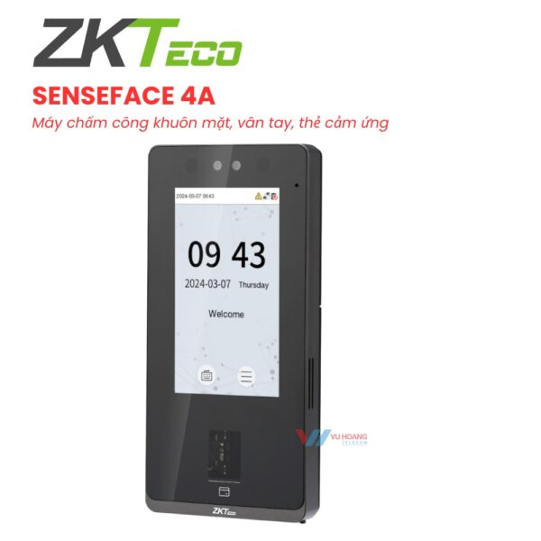 ZKTeco SENSEFACE 4A chấm công sinh trắc học giá tốt